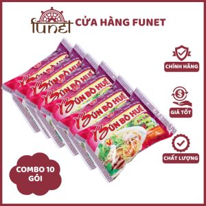 Bún Bò Huế Ăn Liền Bích Chi - Combo 10 Gói x 70g