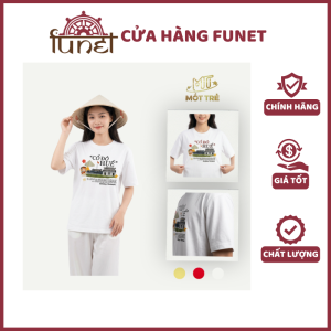 Áo Thun Nữ Mốt Trẻ In Hình Cố Đô Huế - Form Rộng Cotton Mềm Mịn Thoáng Mát