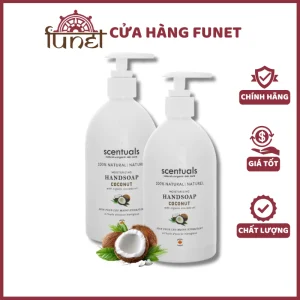 Nước Rửa Tay Dưỡng Ẩm Hương Dừa Scentuals - Dung tích 375ml